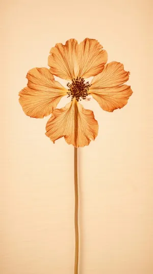 Elegant Hibiscus Aesthetic Wallpaper