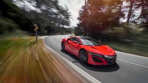 Elegant Honda Nsx In High Resolution Wallpaper