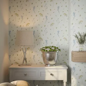 Elegant Interior Vase Decoration Wallpaper