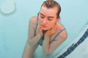 Elegant Isabel Durant Captivating The Lens Wallpaper