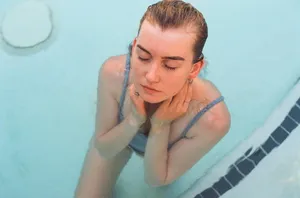 Elegant Isabel Durant Captivating The Lens Wallpaper