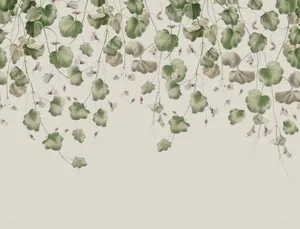 Elegant Ivy Pattern Background Wallpaper