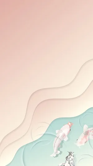 Elegant_ Koi_ Fish_ Artwork Wallpaper