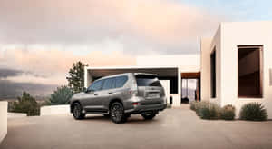 Elegant Lexus Gx 460 On The Road Wallpaper