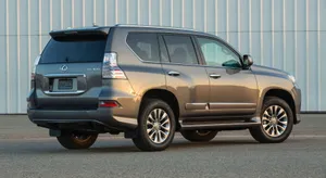 Elegant Lexus Gx 460 Suv In Action Wallpaper