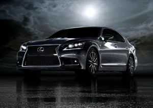 Elegant Lexus Ls 500 Captured In High Resolution Wallpaper