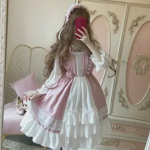 Elegant Lolita Fashion Ensemble Wallpaper