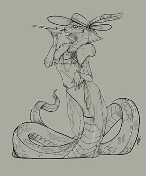 Elegant Madam Red Captivating The Audience Wallpaper