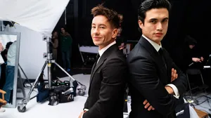 Elegant Men Backstage Photoshoot Wallpaper