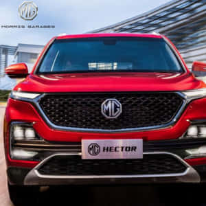 Elegant Mg Logo On A Vibrant Gradient Background Wallpaper