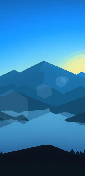 Elegant Minimalist Design Of Iphone X Wallpaper