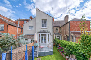 Elegant Modern Living Room Interior Wallpaper