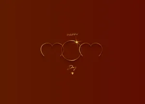 Elegant Mothers Day Greeting Wallpaper