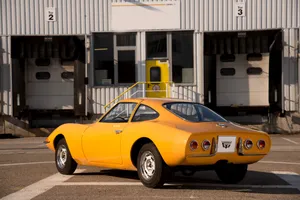 Elegant Opel Gt Showcasing Its Classic Design Wallpaper