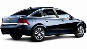 Elegant Opel Vectra In Motion Wallpaper