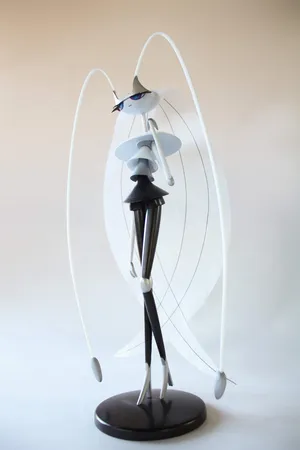 Elegant Pheromosa Figurine - Handcrafted Pokémon Collectible Wallpaper