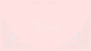 Elegant Pink Christian Background Wallpaper