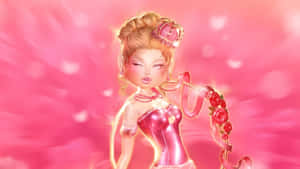 Elegant Pink Dress Style Wallpaper