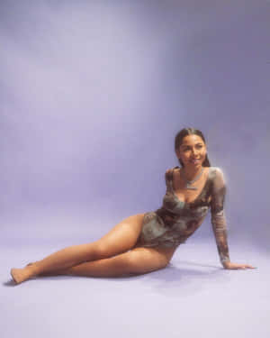 Elegant Posein Purple Haze Wallpaper