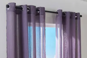 Elegant Purple Curtains Wallpaper