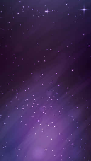 Elegant Purple Phone On A Classic Background Wallpaper