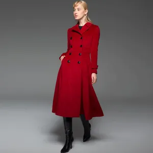 Elegant Red Coat On A Hanger Wallpaper