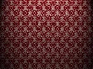 Elegant Red Color Pattern Wallpaper