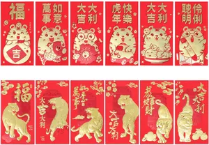 Elegant Red Envelope With A Gold Seal Wallpaper