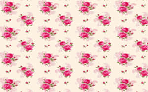 Elegant Rose Pattern Wallpaper Wallpaper