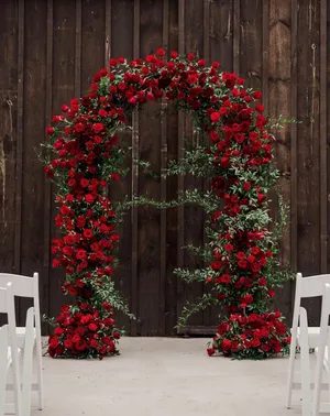 Elegant Roses Wedding Decorations Wallpaper