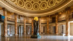 Elegant_ Rotunda_ Natural_ History_ Museum_ L A Wallpaper