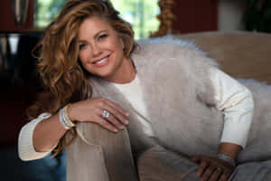 Elegant Smile Portrait Kathy Ireland Wallpaper