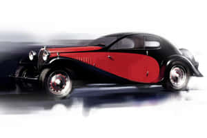 Elegant Sophistication - Bugatti Type 41 Royale Wallpaper