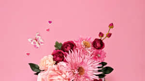 Elegant Vintage Bedroom Interior Wallpaper