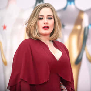 Elegant Woman In Chic Fashion Wallpaper