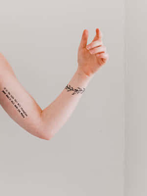 Elegant Wrist Tattoos Wallpaper