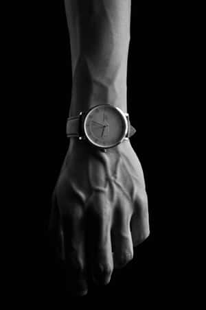 Elegant Wristwatchon Hand Wallpaper