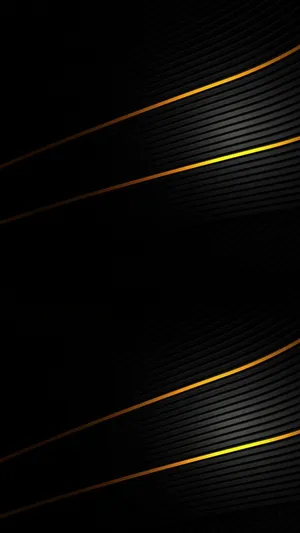 Elegant Yet Modern, This Black And Gold Home Office Speaks Volumes About Its Owner Wallpaper