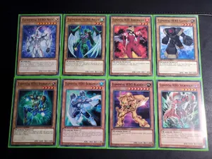 Elemental Hero Defends - A Yu-gi-oh Power Play Wallpaper