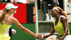 Elena Dementieva And Serena Williams Wallpaper