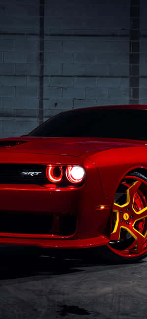 Elevate Your Mobile Experience With The Hellcat Iphone Wallpaper