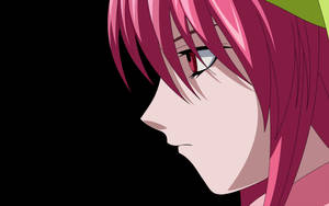 Elfen Lied Lucy's Side Profile Wallpaper