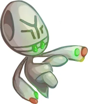 Elgyem Anime Art Wallpaper