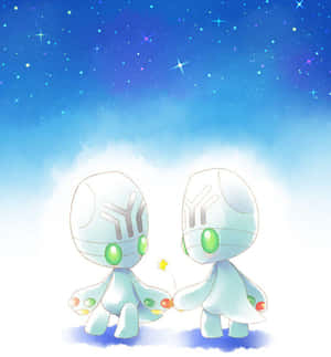 Elgyem Couple Under The Sky Wallpaper