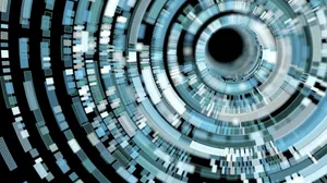 Eligible Digital Circle Pixel Wallpaper