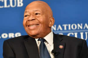 Elijah Cummings Smiling And Looking Happy Wallpaper