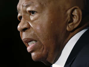 Elijah Cummings Speaking Intensely Wallpaper