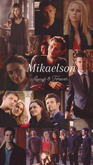 Elijah Mikaelson Collage Wallpaper