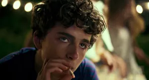 Elio And Oliver, Characters From Call Me By Your Name Movie Wallpaper