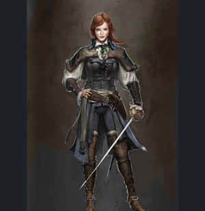 Elise De La Serre - Illuminated In The Throes Of Adventure Wallpaper